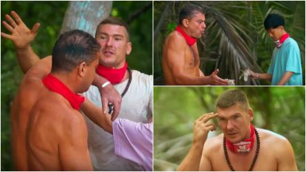Călin Donca și Cristi Boureanu, la un pas să sară la bătaie, la Survivor 2026. De la ce a pornit conflictul dintre cei doi Faimoși