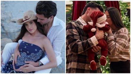 Fiul lui Ianis Hagi a împlinit cinci luni. Ce imagine înduioșătoare a publicat Elena Hagi cu băiețelul lor