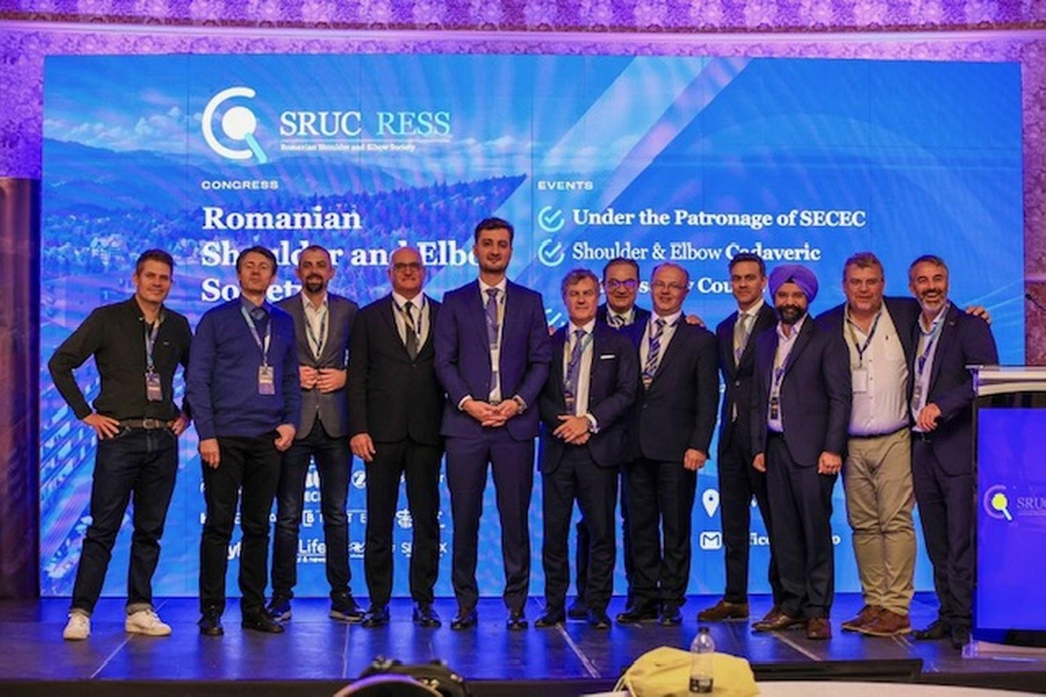 Participanți la Congresul Societății Române de Umăr și Cot (SRUC)