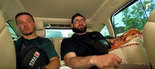 Gabi Torje și Alexuc Ciurariu, surprinși de șoferița care i-a luat la autostop. Ce au observat în mașină: „Voia să fii Labubu ei”