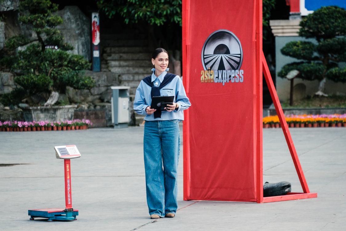 Irina Fodor la Asia Express