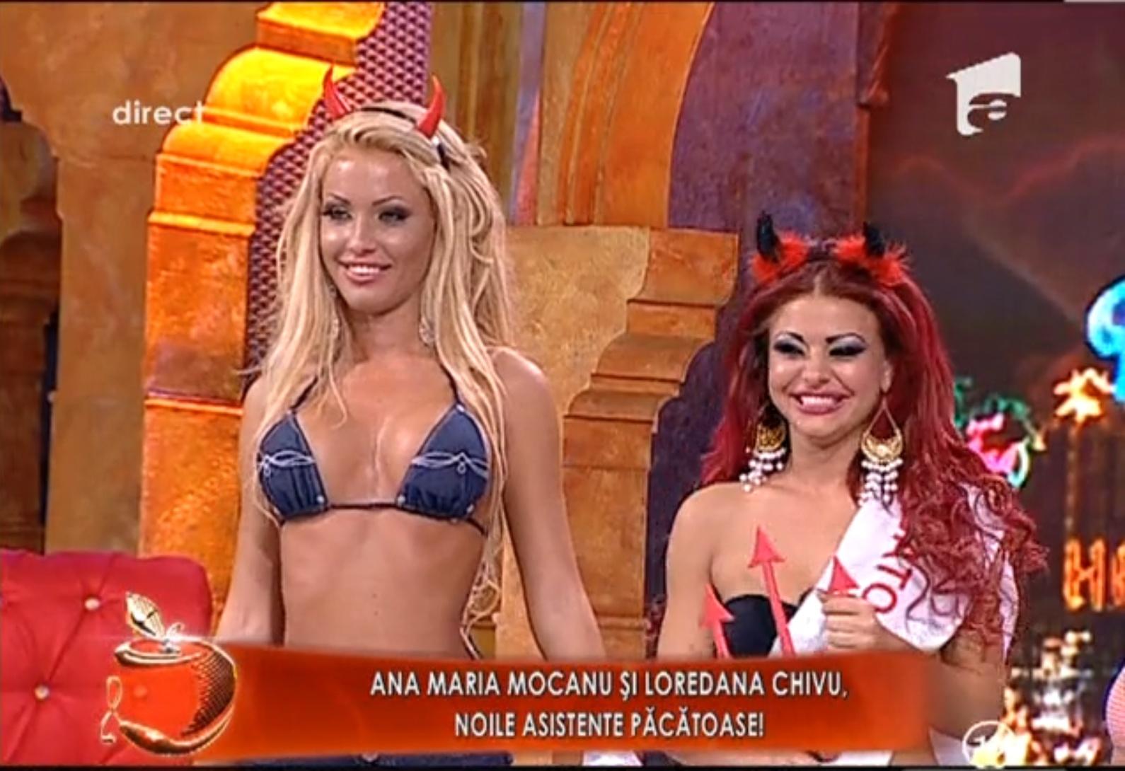Loredana Chivu și Ana Maria Mocanu în anul 2013
