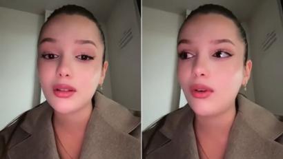 Influenceriță, în lacrimi după ce a fost amendată într-un mijloc de transport în comun din Capitală. Momentul a fost filmat |VIDEO