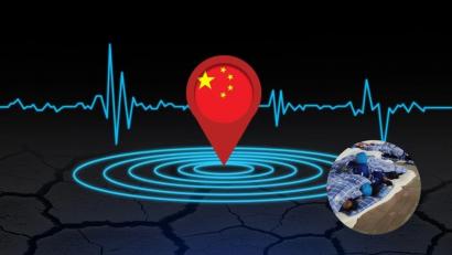 Sute de elevi, nevoiți să doarmă sub cerul liber, la minus 5 grade, după un cutremur puternic în China. Imaginile surprinse