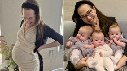 Femeia în vârstă de 50 de ani care a născut tripleți. Cum e posibil și care e explicația medicilor