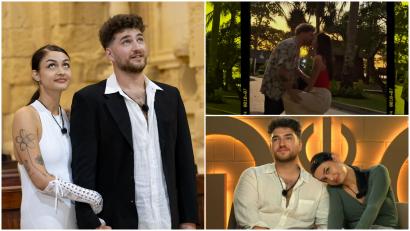 Cum a cerut-o în căsătorie Mădălin pe Dilinca. Imagini emoționante de la logodna concurenților Power Couple: „Am plâns toată ziua”