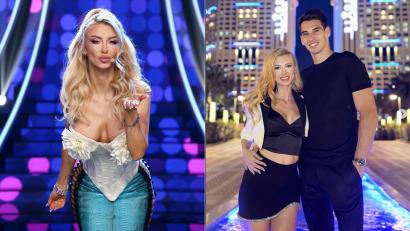 Primele imagini de la cununia civilă a Andreei Bălan cu Victor Cornea. Ce rochie surprinzătoare a purtat artista