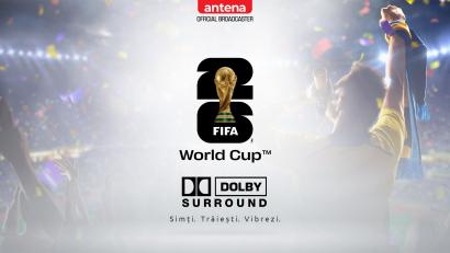 Antena aduce în România primul Campionat Mondial de fotbal transmis cu sunet surround
