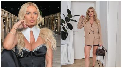 Andreea Bănică, schimbare radicală de look. Cum îi poate sta cu părul brunet ca pana corbului