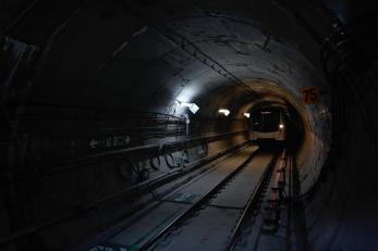 Imagini cu tunelul prăbușit la metroul din București. Ce s-a întâmplat cu circulația trenurilor