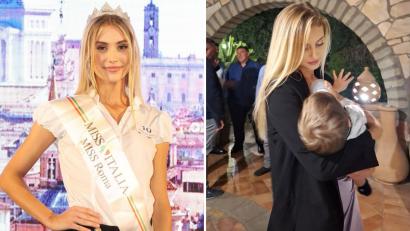 O româncă în vârstă de 22 de ani este noua Miss Roma! Tânăra mămică visează acum să devină Miss Italia. Cine e Cristina Virga