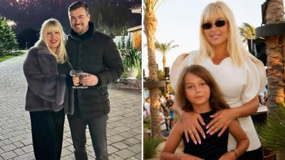 Elena Udrea și Adrian Alexandrov au fost nași de cununie. Cum s-au îmbrăcat fostul politician și fiica sa