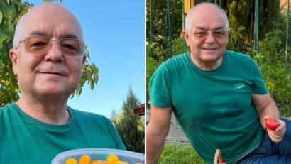 Cum arată roșiile din grădina lui Emil Boc. Primarul Clujului și-a prezentat cu mândrie prima recoltă