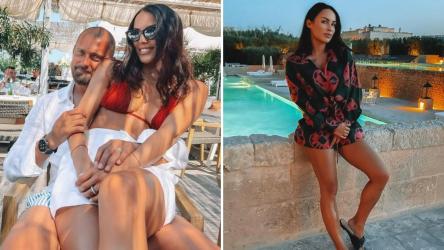 Imagini incendiare cu soția lui Gabi Tamaș din vacanța în Mauritius. Cât de bine arată Ioana în costum de baie
