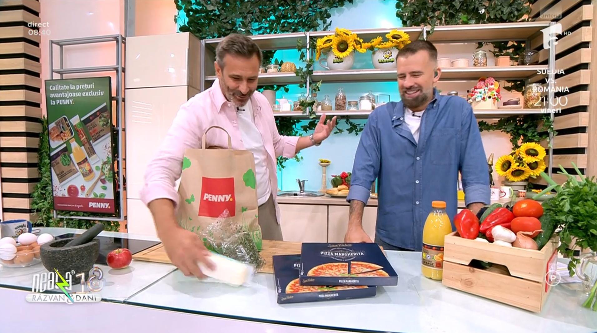 Chef Nicolai Tand și Florin Ristei, la emisiunea Neatza
