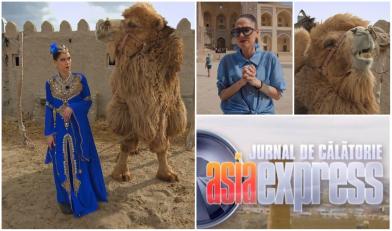 Ce a pățit Irina Fodor când a vrut să filmeze lângă o cămilă, la Asia Express. Reacția neașteptată a animalului: „Aveam 2 secunde”