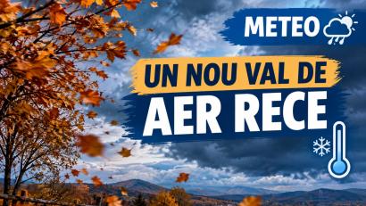 Vremea se schimbă din nou în România. Un nou val de aer rece și ploi ajunge la finalul săptămânii. Cât scad temperaturile