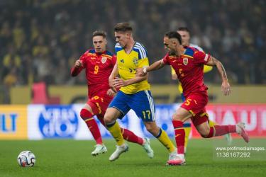 Suedia - România 2-1. Gyokeres înscrie pentru gazde! (PAUZĂ) Meciul se vede liveVIDEO pe Antena 1 și AntenaPLAY!