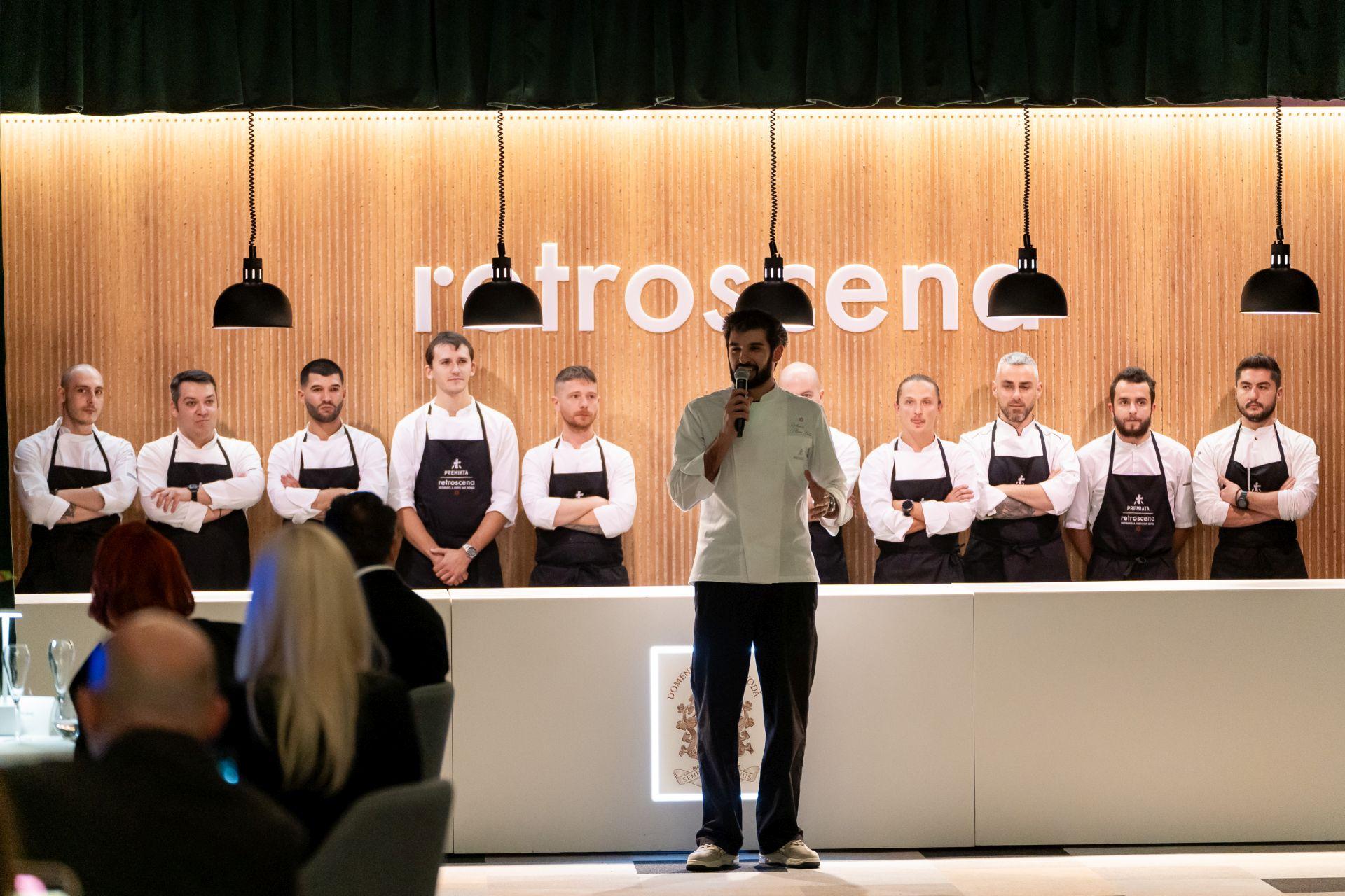 Chef Richard Abou Zaki vorbind la Retroscena