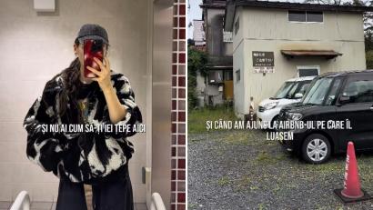 O româncă a avut parte de o surpriză neplăcută la cazarea din Japonia. Ce a găsit în Airbnb-ul pentru care plătise