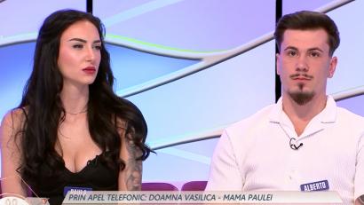 Mama Paulei a intervenit în direct la Capricii, la scurt timp de la declarațiile neașteptate ale lui Alberto. Ce a avut de spus