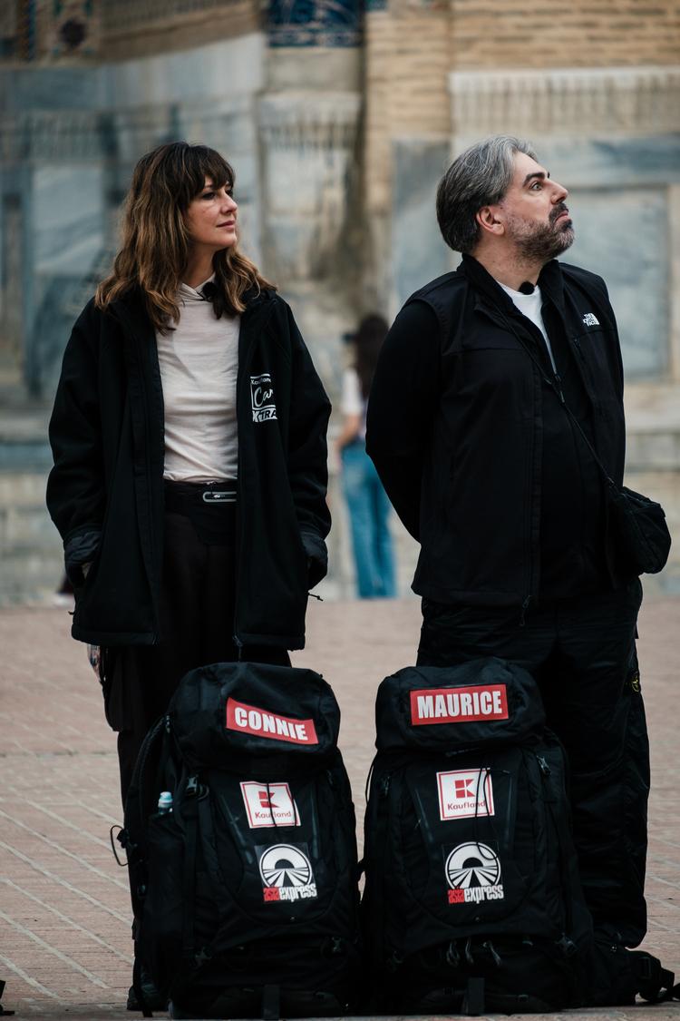Connie Preda și Maurice Munteanu la Asia Express