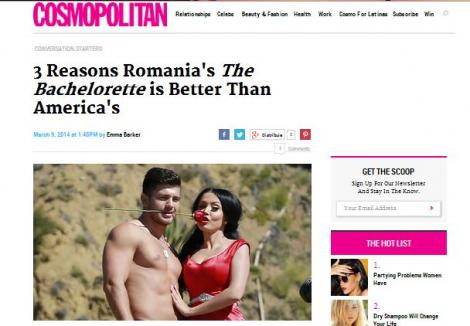 Cosmopolitan SUA laudă o producţie a Antenei 1: „Burlăcița, varianta românească, este mult mai tare decât cea americană”!