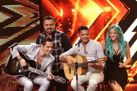 În formulă completă! Cei trei jurați X Factor au cântat împreună pe scena show-ului