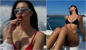Miss România, apariție răvășitoare pe iahtul fiului unui milionar român. Puștiul de bani gata poartă un ceas de 250.000 de euro