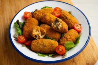 Crochete de ciuperci cu cașcaval. Gust crocant, aromă delicată și miez catifelat