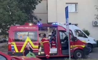 Panicǎ într-un bloc din Timișoara! O explozie a fost urmată de incendiu. Trei persoane au ajuns pe mâna medicilor