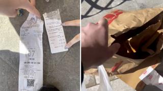Robert din Iași a comandat 3 BURGERI de la McDonald’s. Când i-a venit comanda, a aruncat punga de nervi. Ce primise, de fapt