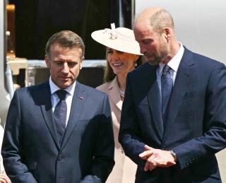 Discuţia ciudată dintre Prinţul William şi Emmanuel Macron! S-a întâmplat de faţă cu Regele Charles, ce s-a citit pe buze e...
