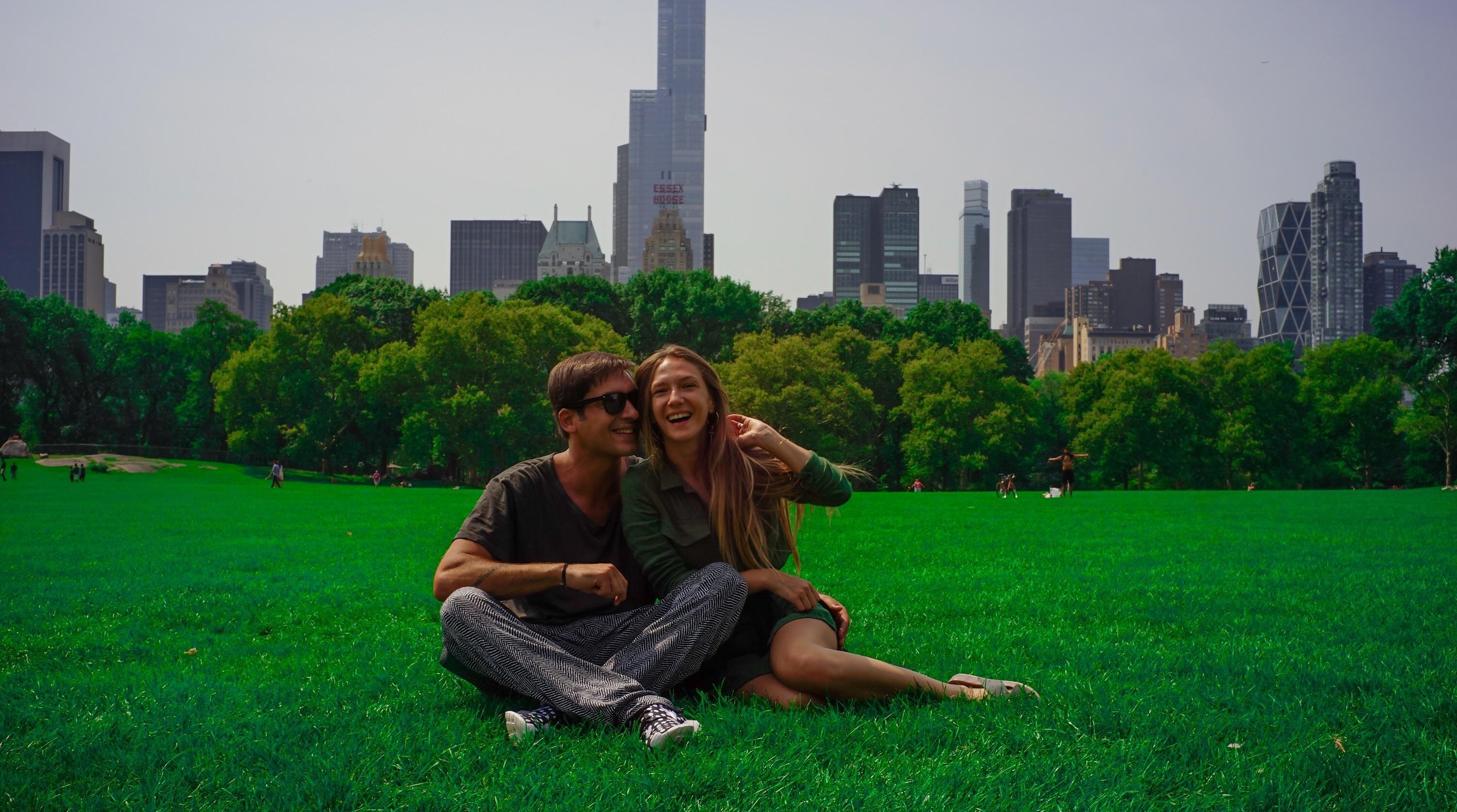 Adela Popescu și Radu Vâlcan - luna de miere la New York