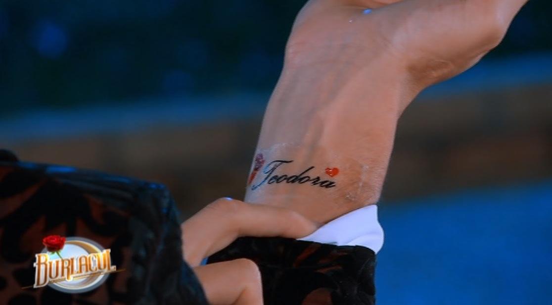 În prima ediție a noului sezon„Burlacul”, Andrei Andrei își tatuează numele unei concurente