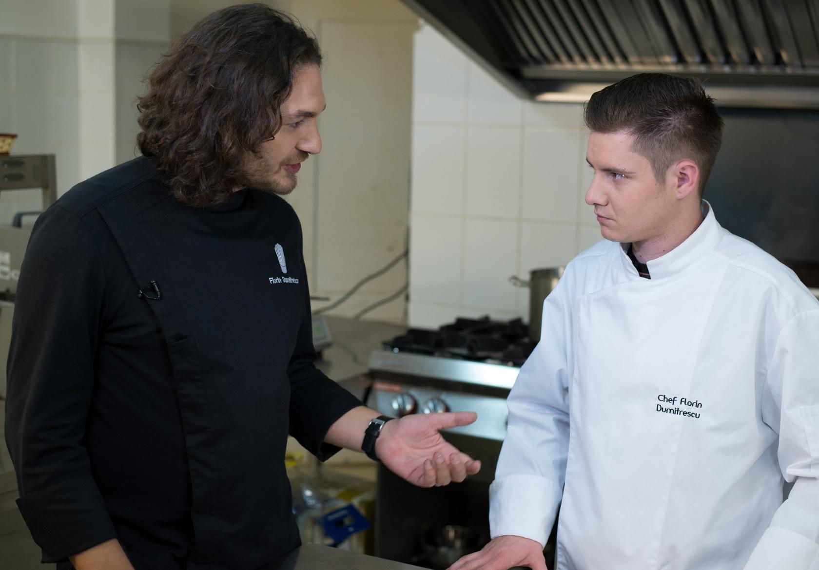 Tavi Oprea, câștigătorul ”Hell’s Kitchen – Iadul Bucătarilor”,  a început să lucreze împreună cu chef Florin Dumitrescu