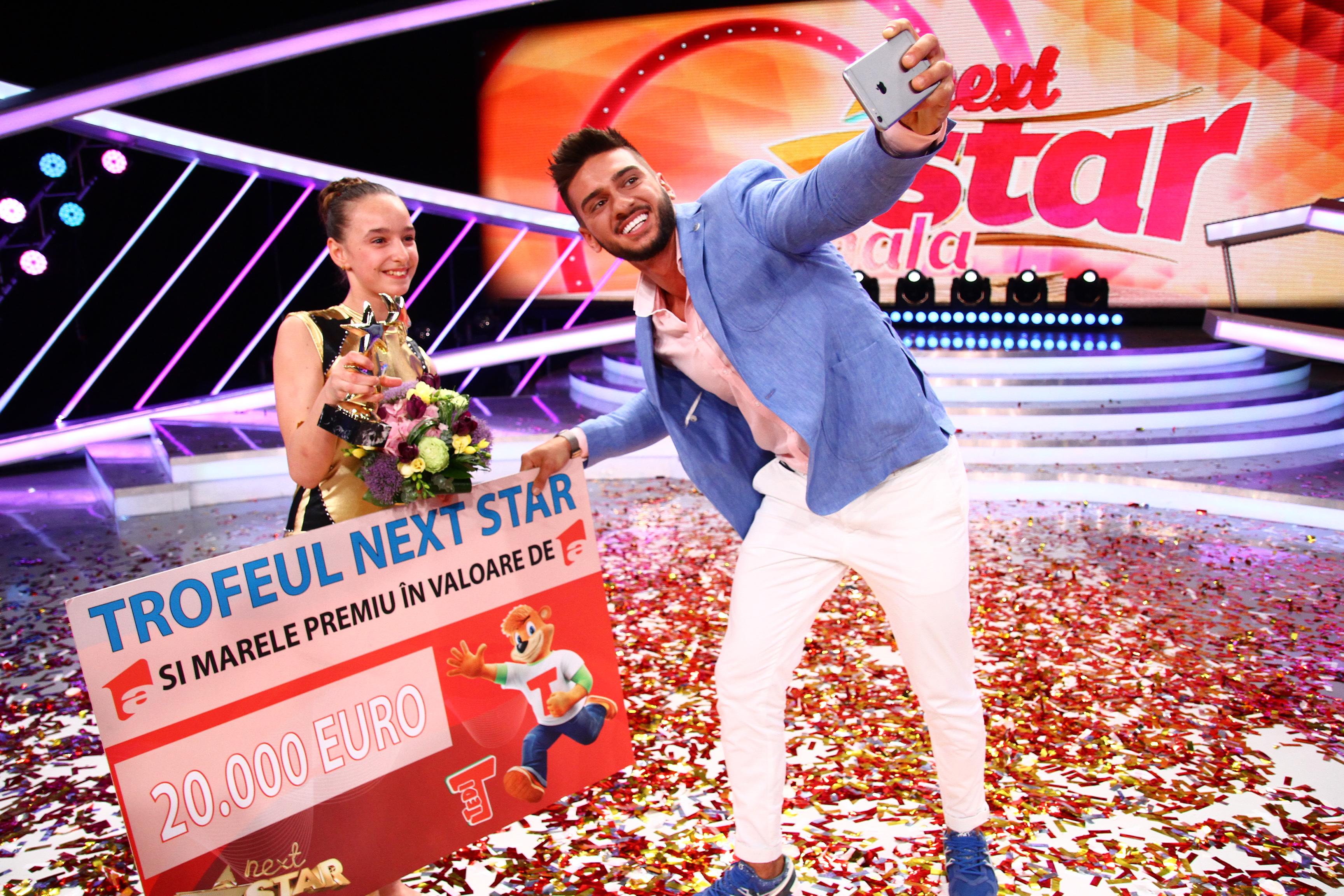 Andreea Tucaliuc este marea câștigătoare a celui de-al șaselea sezon „Next Star”! Puștoaica i-a uimit pe toți cu talentul său excepțional!