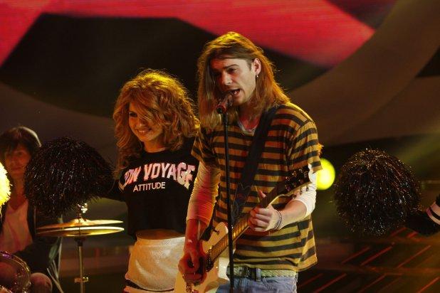 Rocker la rocker trage: Alex Mațaev a frânt inimile tuturor, transformat în Kurt Cobain