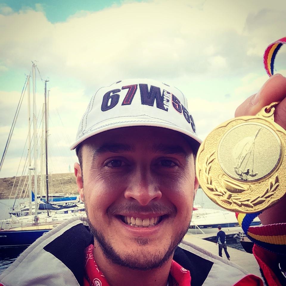 Șerban Copoț este campion național la yachting