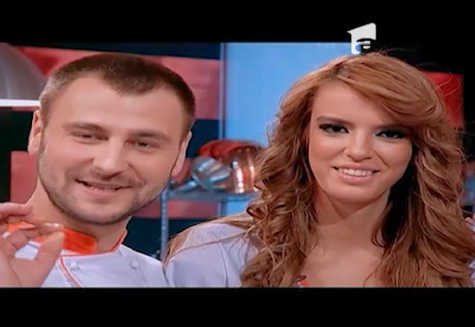 Daniel Grosu a avut o parteneră de excepţie... Ioana, finalistă Miss Universe România