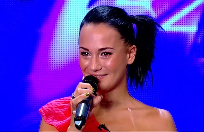 Daria Lupescu, increzatoare pe scena X Factor