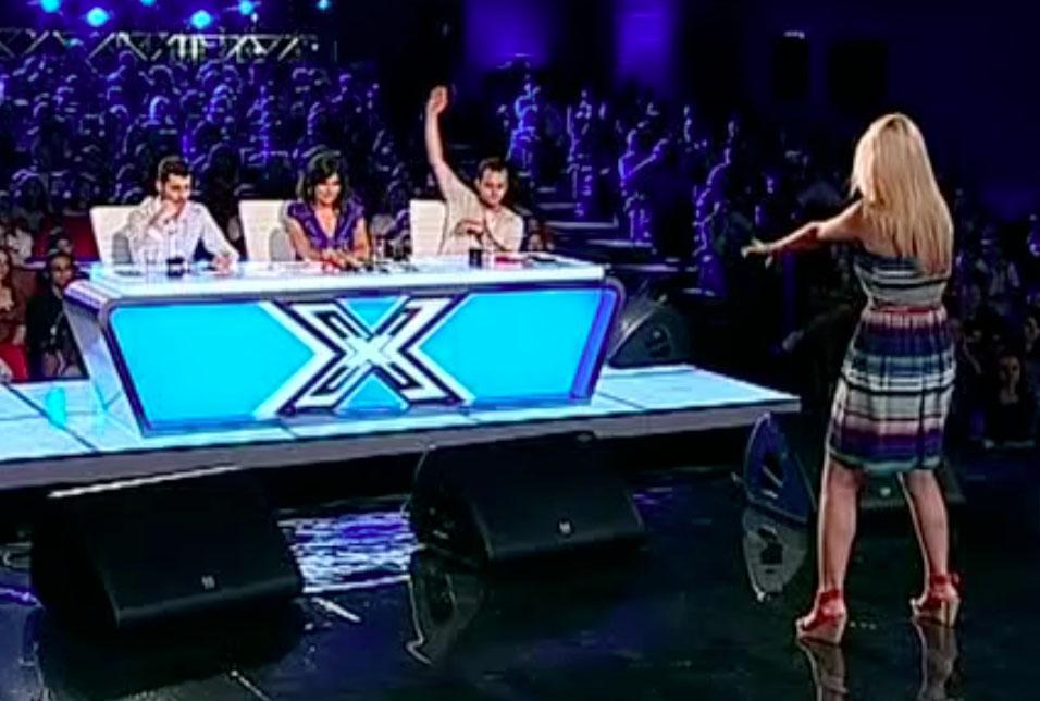 Ioana in la prima eidtie X Factor