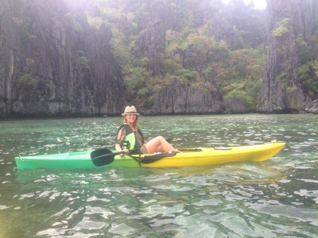 Delia a petrecut zile de vis in Paradisul numit Filipine