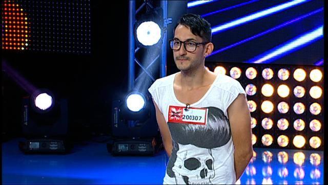 Paolo Lagana, la audițiile X Factor