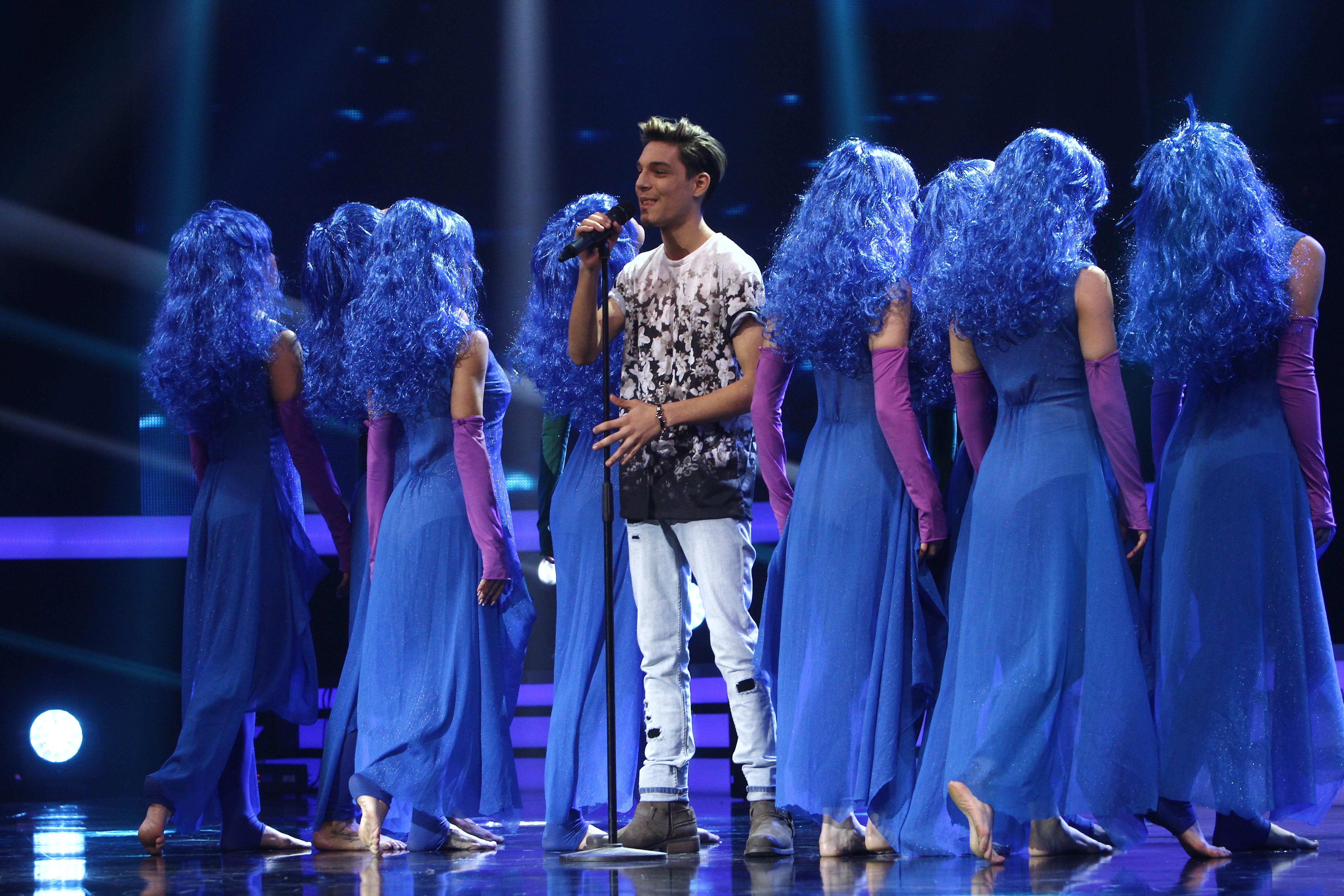 Uaau, ce spectacol! Cristian Goaie, cel mai emoţionant moment pe scena X Factor