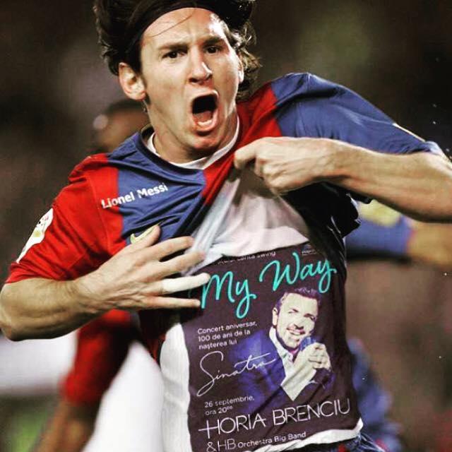 Fotbalistul Messi 