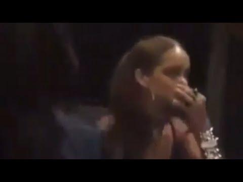 Scandal MONSTRU peste hotare! Rihanna, filmată în timp ce priza COCAINĂ! VIDEO NECENZURAT