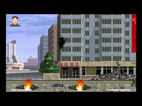 Kim Jong-un, călare pe un inorog, personaj principal într-un joc video