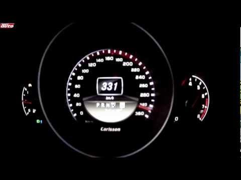 VIDEO! Vezi cum urca un Mercedes CK63 RS pana la... 333 km/h!