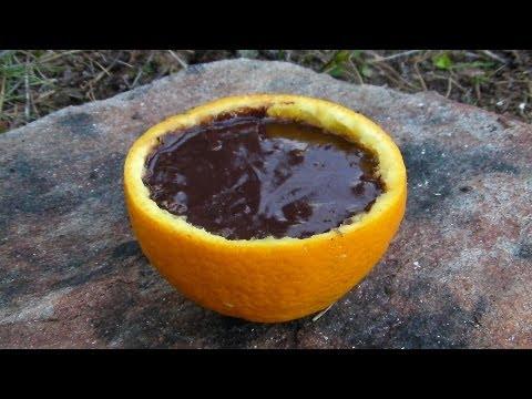 VIDEO INTERESANT: Cum să coci o prăjitură fără cuptor, într-o portocală! Ai încerca aşa ceva?